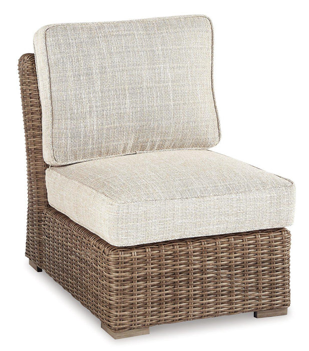 Beachcroft Outdoor Sofa, Lounge Chairs and Fire Pit - Plourde Furniture Co (Caribou, ME)