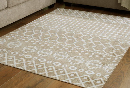 Bunchly 4'11" x 7'2" Washable Rug - Plourde Furniture Co (Caribou, ME)