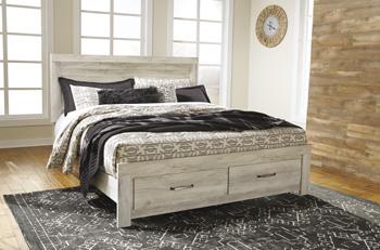Bellaby Bed with 2 Storage Drawers - Plourde Furniture Co (Caribou, ME)