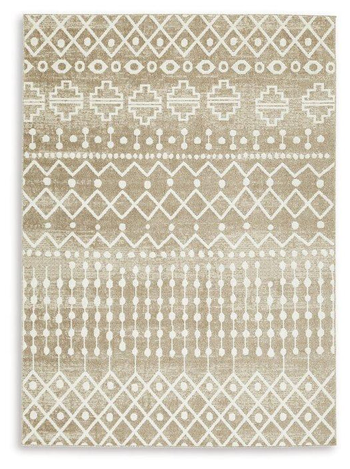 Bunchly 4'11" x 7'2" Washable Rug - Plourde Furniture Co (Caribou, ME)