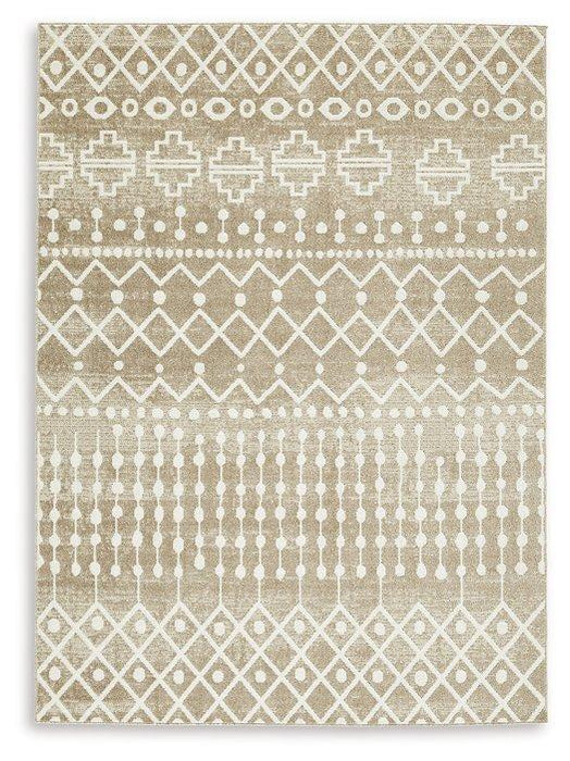 Bunchly 4'11" x 7'2" Washable Rug - Plourde Furniture Co (Caribou, ME)