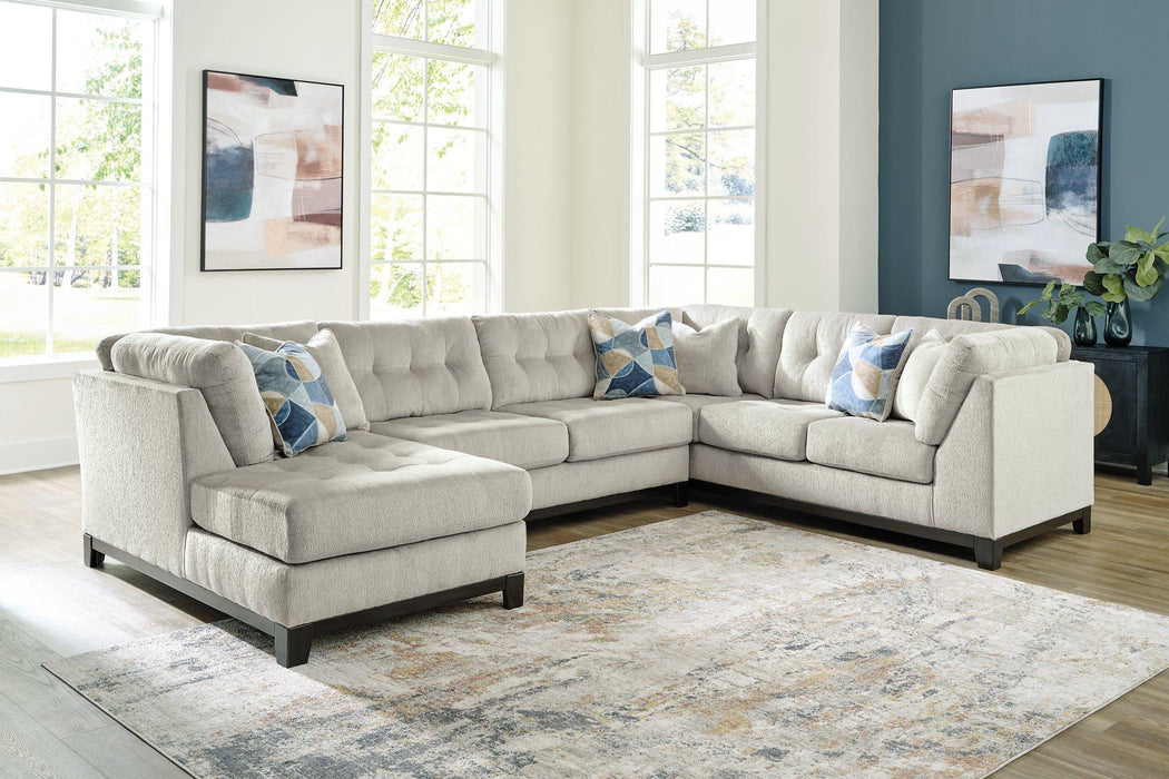 Maxon Place Sectional with Chaise - Plourde Furniture Co (Caribou, ME)