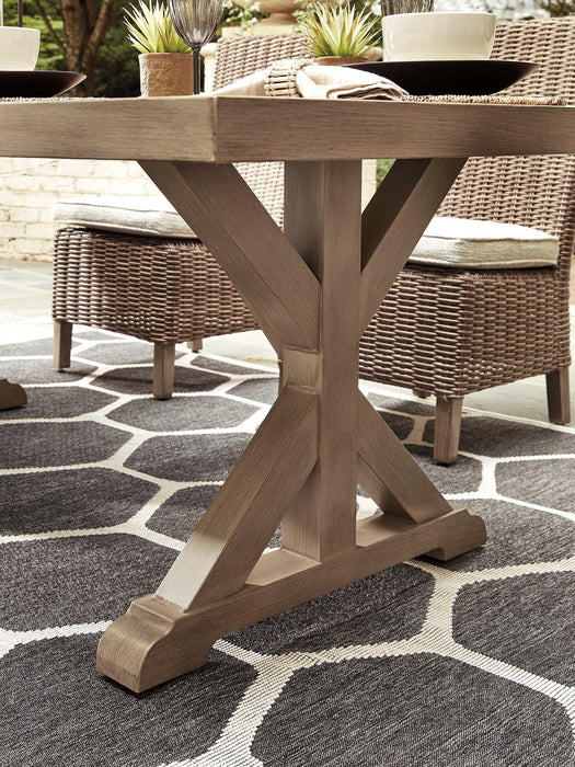 Beachcroft Outdoor Dining Table - Plourde Furniture Co (Caribou, ME)