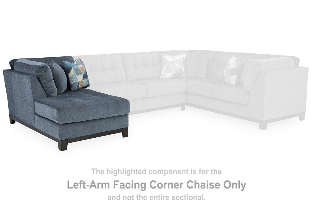 Maxon Place Sectional with Chaise - Plourde Furniture Co (Caribou, ME)