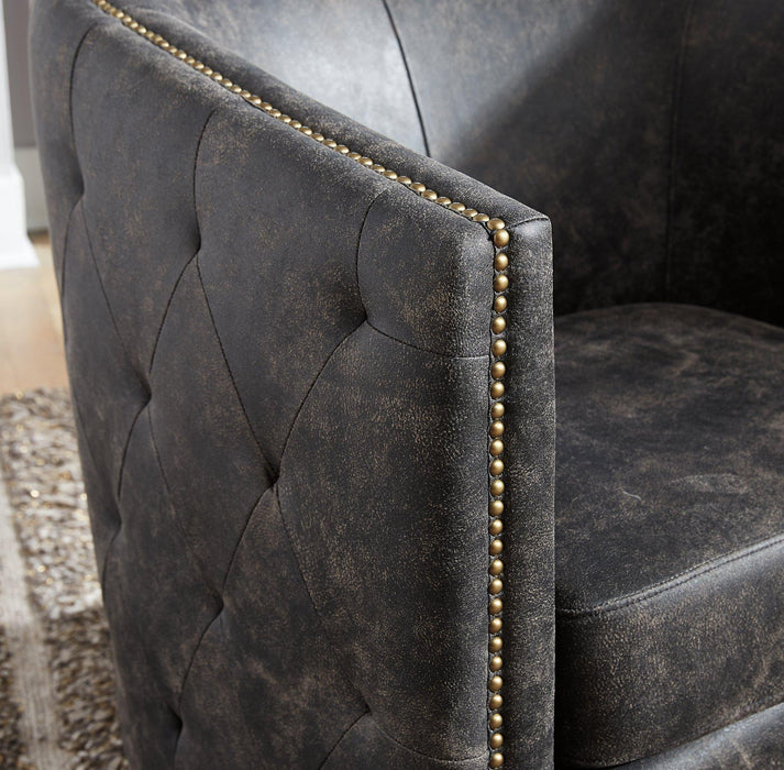 Brentlow Swivel Accent Chair - Plourde Furniture Co (Caribou, ME)
