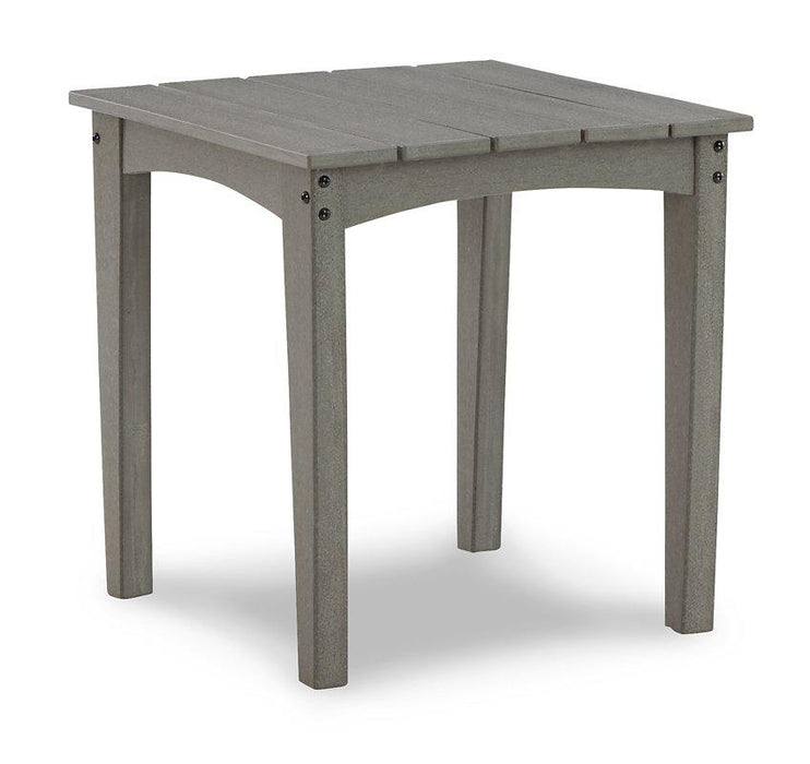 Visola Outdoor Adirondack Chair Set with End Table - Plourde Furniture Co (Caribou, ME)