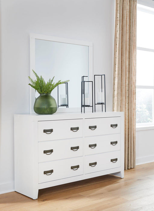 Binterglen Dresser and Mirror - Plourde Furniture Co (Caribou, ME)