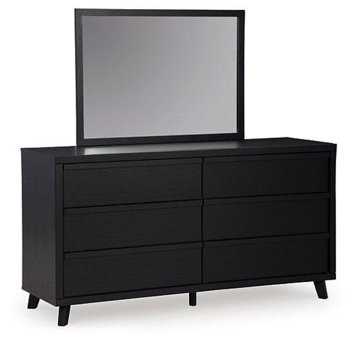 Danziar Dresser and Mirror - Plourde Furniture Co (Caribou, ME)