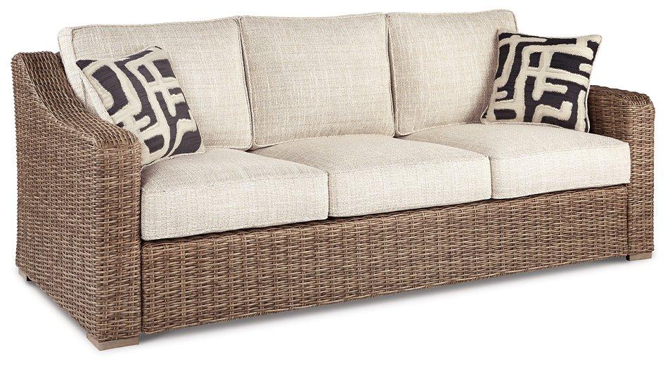 Beachcroft Outdoor Sofa with Cushion - Plourde Furniture Co (Caribou, ME)