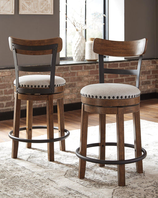 Valebeck Counter Height Bar Stool - Plourde Furniture Co (Caribou, ME)