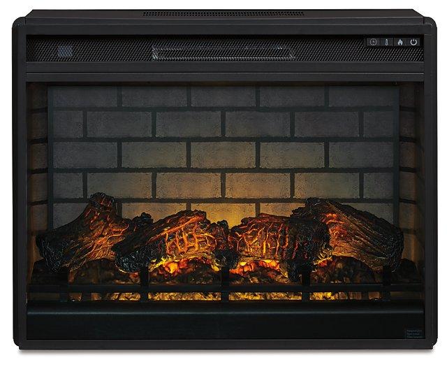 Entertainment Accessories Electric Infrared Fireplace Insert - Plourde Furniture Co (Caribou, ME)