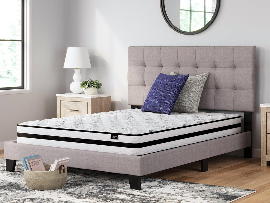 8 Inch Chime Innerspring Mattress Set - Plourde Furniture Co (Caribou, ME)