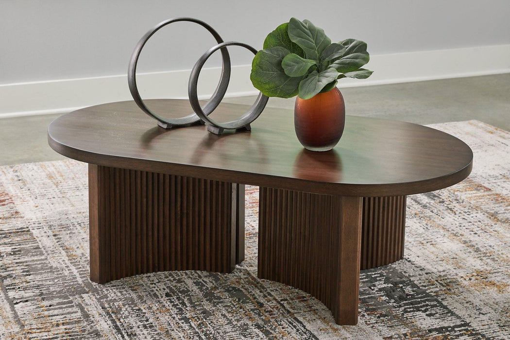 Korestone Coffee Table - Plourde Furniture Co (Caribou, ME)