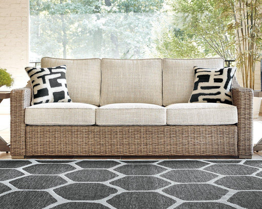 Beachcroft Outdoor Sofa with Cushion - Plourde Furniture Co (Caribou, ME)