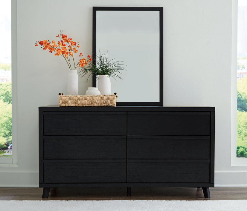 Danziar Dresser and Mirror - Plourde Furniture Co (Caribou, ME)
