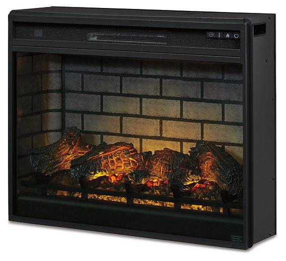 Entertainment Accessories Electric Infrared Fireplace Insert - Plourde Furniture Co (Caribou, ME)