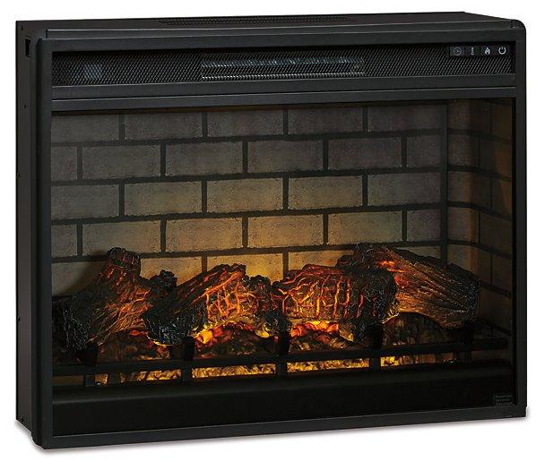 Entertainment Accessories Electric Infrared Fireplace Insert - Plourde Furniture Co (Caribou, ME)