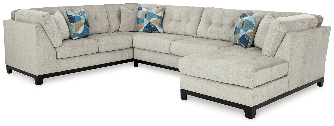 Maxon Place Sectional with Chaise - Plourde Furniture Co (Caribou, ME)