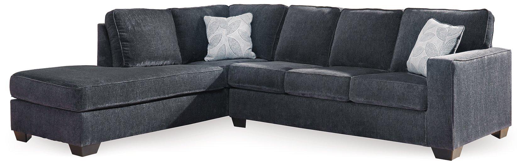 Altari Sleeper Sectional with Chaise - Plourde Furniture Co (Caribou, ME)