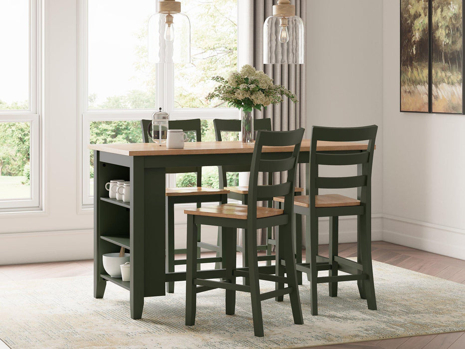 Gesthaven Counter Height Dining Table - Plourde Furniture Co (Caribou, ME)