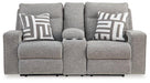 Biscoe Power Reclining Loveseat - Plourde Furniture Co (Caribou, ME)