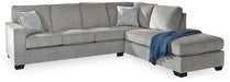 Altari Sleeper Sectional with Chaise - Plourde Furniture Co (Caribou, ME)