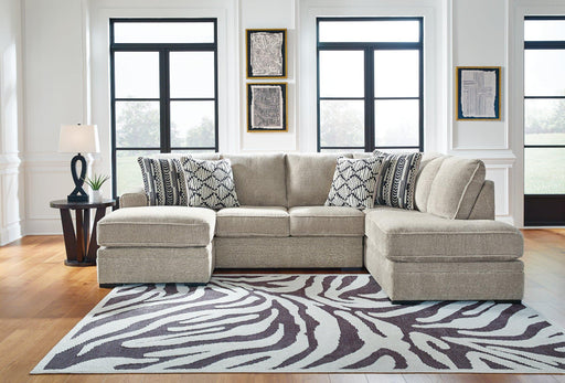 Calnita Sectional with Chaise - Plourde Furniture Co (Caribou, ME)