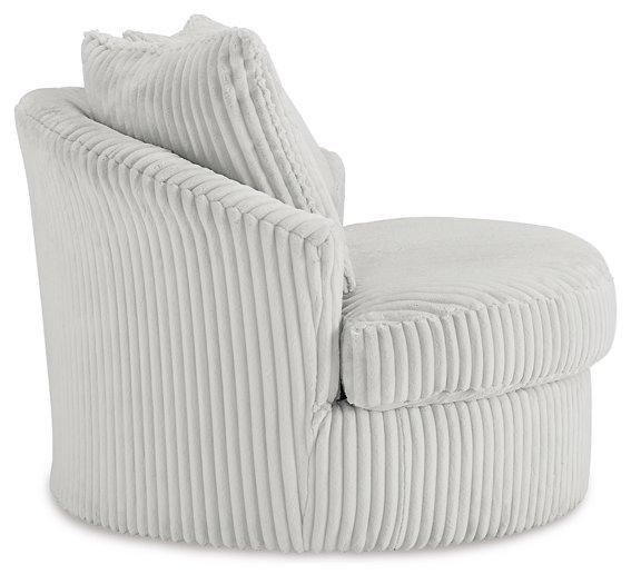 Gramwell Swivel Accent Chair - Plourde Furniture Co (Caribou, ME)
