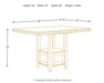 Ralene Counter Height Dining Set - Plourde Furniture Co (Caribou, ME)