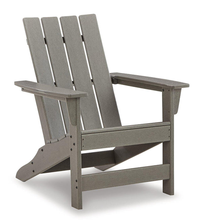 Visola Outdoor Adirondack Chair Set with End Table - Plourde Furniture Co (Caribou, ME)