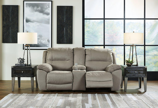 Next-Gen Gaucho Power Reclining Loveseat with Console - Plourde Furniture Co (Caribou, ME)