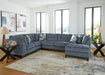Maxon Place Sectional with Chaise - Plourde Furniture Co (Caribou, ME)