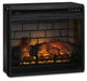 Entertainment Accessories Electric Infrared Fireplace Insert - Plourde Furniture Co (Caribou, ME)