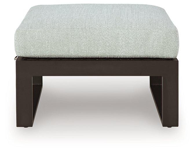 Beachloft Outdoor Ottoman with Cushion - Plourde Furniture Co (Caribou, ME)