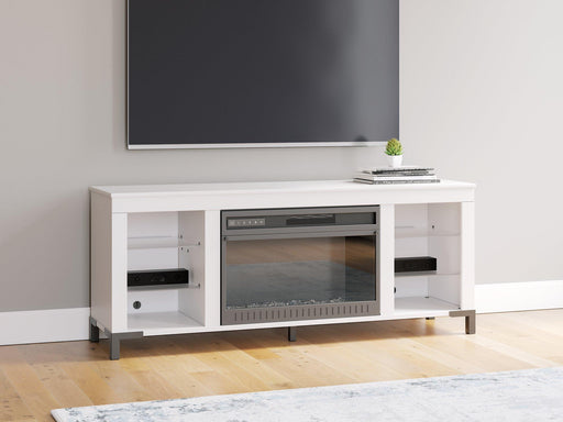 Brollevi 60" TV Stand with Electric Fireplace - Plourde Furniture Co (Caribou, ME)