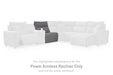 Modmax Reclining Sectional with Audio Console - Plourde Furniture Co (Caribou, ME)