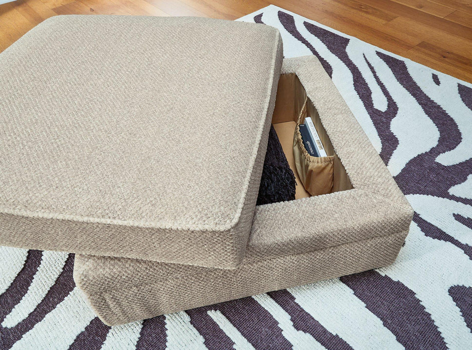 Calnita Ottoman With Storage - Plourde Furniture Co (Caribou, ME)