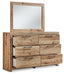 Hyanna Dresser and Mirror - Plourde Furniture Co (Caribou, ME)