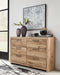 Hyanna Dresser and Mirror - Plourde Furniture Co (Caribou, ME)