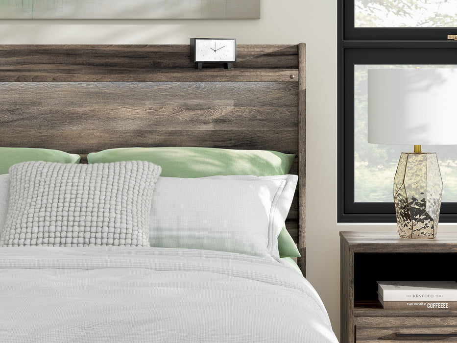 Elbrim Panel Storage Bed - Plourde Furniture Co (Caribou, ME)