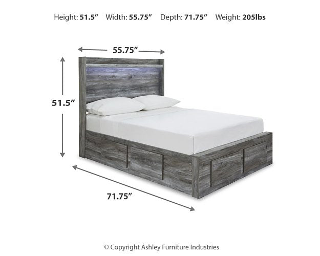Baystorm Storage Bed - Plourde Furniture Co (Caribou, ME)