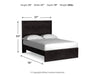 Belachime Bed - Plourde Furniture Co (Caribou, ME)