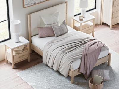 Cadmori Upholstered Bed - Plourde Furniture Co (Caribou, ME)