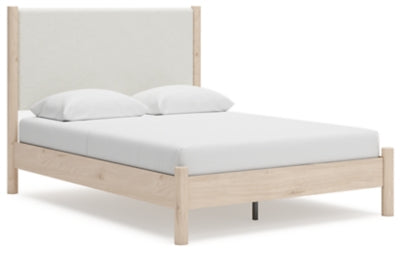 Cadmori Upholstered Bed - Plourde Furniture Co (Caribou, ME)