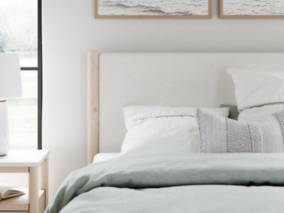 Cadmori Upholstered Bed - Plourde Furniture Co (Caribou, ME)