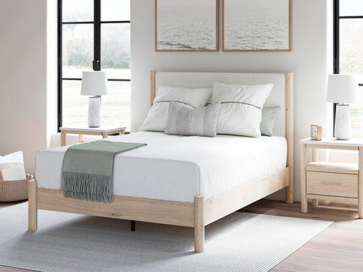 Cadmori Upholstered Bed - Plourde Furniture Co (Caribou, ME)
