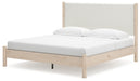 Cadmori Upholstered Bed - Plourde Furniture Co (Caribou, ME)