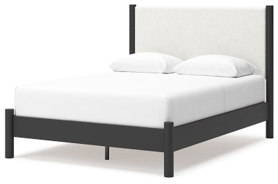 Cadmori Upholstered Bed - Plourde Furniture Co (Caribou, ME)