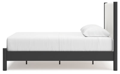Cadmori Upholstered Bed - Plourde Furniture Co (Caribou, ME)