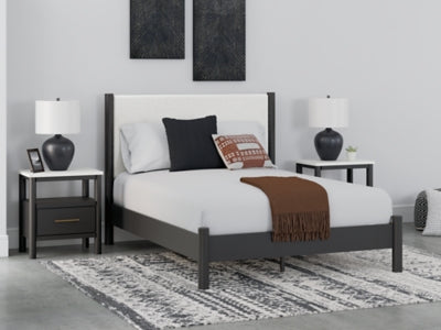 Cadmori Upholstered Bed - Plourde Furniture Co (Caribou, ME)
